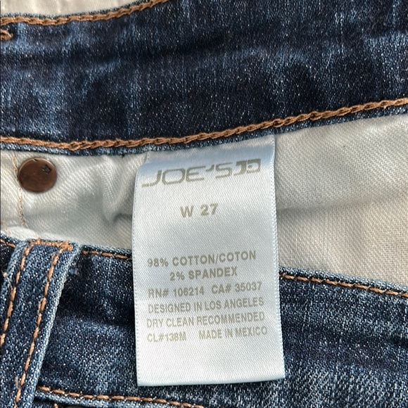 Joe's Jeans Blue Classic Jean Shorts - Picture 6 of 9
